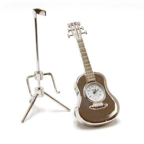 Acoustic Guitar Miniature Clock