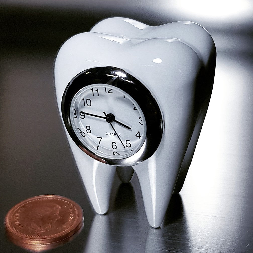 Tooth Miniature Clock