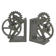 Industrial Gear Book Ends by Toscano