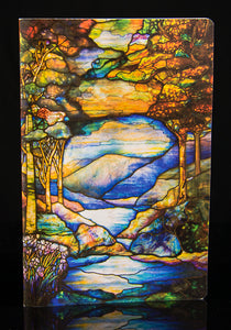 Tiffany River & Valley of Life Large Notebook