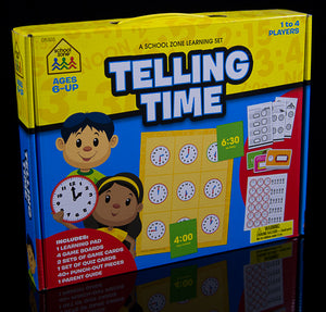 School Zone Learning Set Telling Time